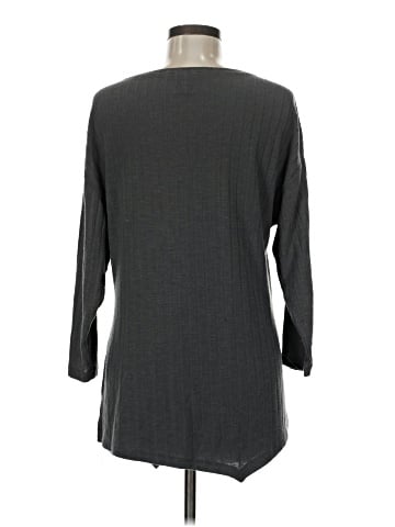 MULTIPLES 3/4 Sleeve Top (view 2)