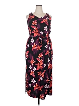 chinese dress ladies Apt.9 women's royal blue sleeveless, sheer, long dress size PS – Solé  Resale Boutique main image 1