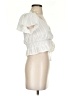 Luvalot Ivory Short Sleeve Blouse Size 2 - photo 4