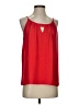 Q&A 100% Polyester Red Sleeveless Blouse Size S - photo 1