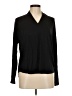 up! Black Long Sleeve Blouse Size M - photo 1