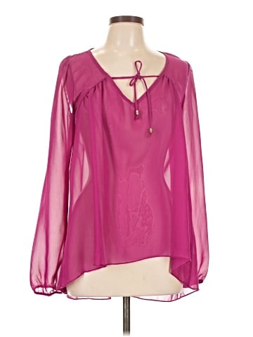 Coveted Clothing Long Sleeve Blouse (view 1)