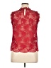 Mossimo Red Sleeveless Blouse Size XL - photo 2