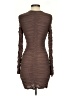 White Fox 100% Polyester Brown Cocktail Dress Size S - photo 2