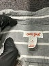 Cat & Jack 100% Cotton Stripes Gray Long Sleeve Button-Down Shirt Size S (kids) - photo 3