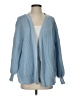 Shein 100% Polyester Blue Cardigan Size 4 - photo 1