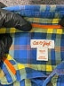 Cat & Jack 100% Cotton Plaid Blue Long Sleeve Button-Down Shirt Size S (kids) - photo 3