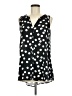 Spense 100% Polyester Polka Dots Black Sleeveless Blouse Size M - photo 1