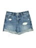 Express 100% Cotton Blue Denim Shorts Size 0 - photo 1