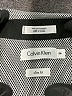 Calvin Klein 100% Cotton Chevron-herringbone Gray Long Sleeve Button-Down Shirt Size 8 - photo 3