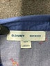 Old Navy Hearts Blue Long Sleeve Button-Down Shirt Size 6 - 7 - photo 3