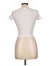 Yogalicious Ivory Short Sleeve Turtleneck Size 12 - photo 2