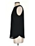 Ann Taylor LOFT 100% Polyester Black Sleeveless Blouse Size XS - photo 5
