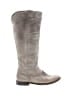 FRYE 100% Leather Gray Boots Size 6 1/2 - photo 1
