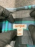 Cat & Jack 100% Cotton Plaid Teal Long Sleeve Button-Down Shirt Size S (kids) - photo 3