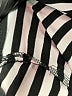 Ekouaer Stripes Black Casual Pants Size L - photo 8