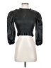 Zara Black 3/4 Sleeve Blouse Size M - photo 1