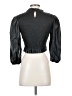 Zara Black 3/4 Sleeve Blouse Size M - photo 2