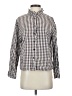 Unbranded 100% Cotton Checkered-gingham Brown Long Sleeve Button-Down Shirt Size S - photo 1
