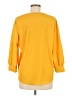 Adrianna Papell Yellow 3/4 Sleeve Top Size M - photo 2