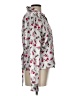 Maggie Lawrence Print Silver Long Sleeve Blouse Size L - photo 4