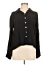 Unbranded 100% Polyester Black Long Sleeve Blouse Size M - photo 1