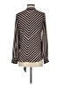 Chelsea28 100% Polyester Stripes Black Long Sleeve Blouse Size XS - photo 2