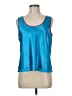 Assorted Brands Blue Sleeveless Top Size M - photo 1