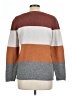 Pinque Color Block Brown Pullover Sweater Size L - photo 2