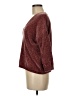 Express 100% Polyester Burgundy Pullover Sweater Size M - photo 5