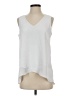 Vince Camuto 100% Polyester White Ivory Sleeveless Blouse Size S - photo 1