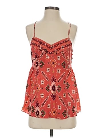 Odille Sleeveless Silk Top (view 1)