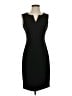 Calvin Klein Solid Black Cocktail Dress Size 4 - photo 1