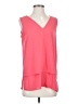 MICHAEL Michael Kors 100% Polyester Pink Sleeveless Blouse Size M - photo 1