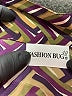Fashion Bug 100% Polyester Chevron-herringbone Brown Long Sleeve Blouse Size 22 - 24 - photo 7