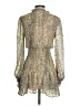 Aqua 100% Polyester Paisley Gold Cocktail Dress Size XS - photo 2