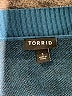 Torrid Paisley Blue Pullover Sweater Size 1X Plus (1) - photo 7