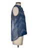 Abbeline 100% Polyester Blue Sleeveless Blouse Size S - photo 4