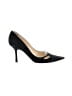 Jimmy Choo 100% Leather Black Heels Size EU 39 - photo 1