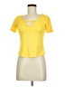 Love Yellow Short Sleeve Top Size M - photo 1