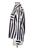 Express 100% Polyester Stripes Ivory Long Sleeve Blouse Size S - photo 5