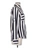 Express 100% Polyester Stripes Ivory Long Sleeve Blouse Size S - photo 4