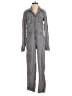 Lou & Grey Houndstooth Gray Jumpsuit Size XS - photo 1