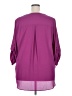 Chaus 100% Polyester Purple 3/4 Sleeve Blouse Size 2X - photo 2