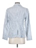 Tahari 100% Linen Stripes Blue Blazer Size S - photo 2
