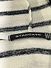 Staccato Stripes Silver Pullover Sweater Size M - photo 4