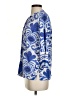 Soft Surroundings 100% Rayon Blue 3/4 Sleeve Blouse Size S - photo 5