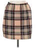 Shein Plaid Tan Casual Skirt Size 6 - photo 1