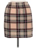 Shein Plaid Tan Casual Skirt Size 6 - photo 2
