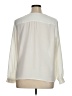 Elle 100% Polyester Ivory Long Sleeve Blouse Size XL - photo 2